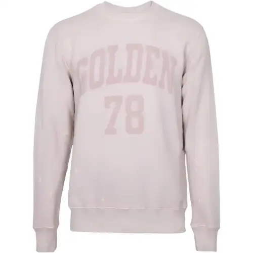 Golden Goose logo-print cotton sweatshirt