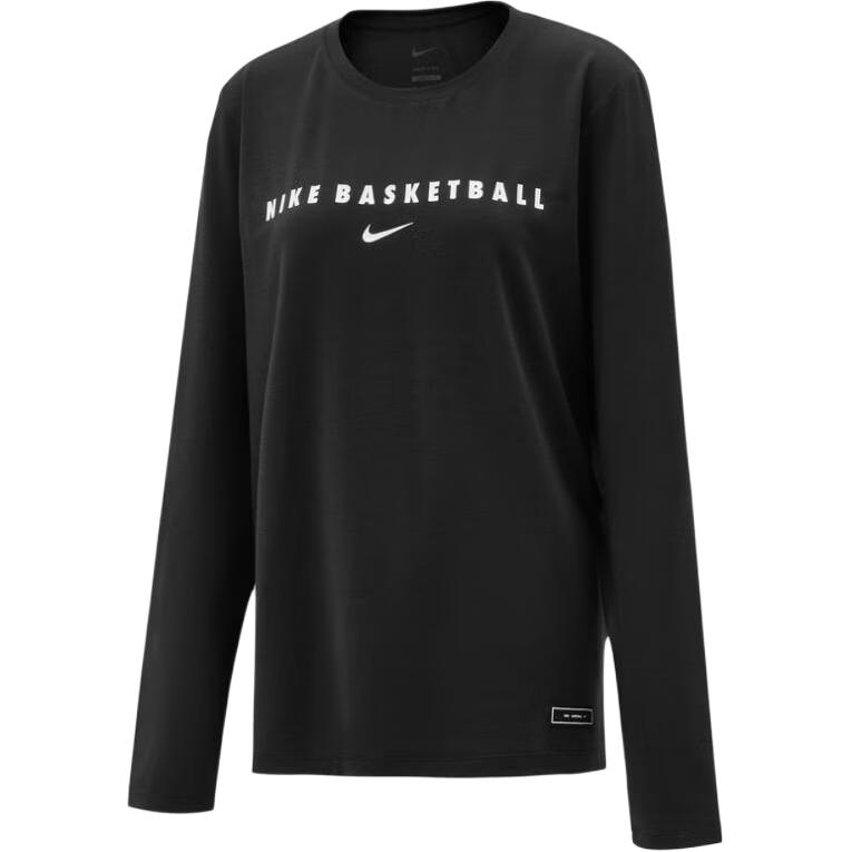 Женская футболка Nike DF Warmup LS Top (черная)