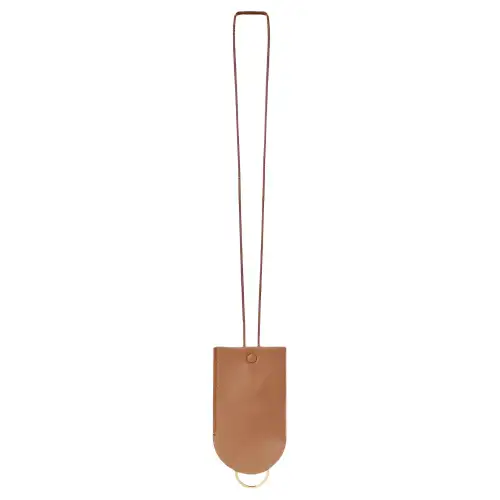 THE ROW Soft Calfskin Keychain Bag Accessory Women's Camel