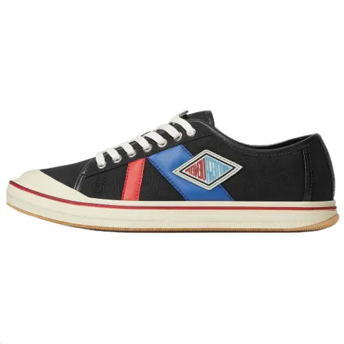 Bottega Veneta Eliot Low top Canvas Shoes Unisex Black