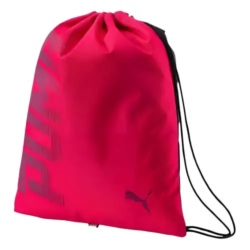 PUMA Drawstring Gym Bag Handbag Unisex Fuchsia