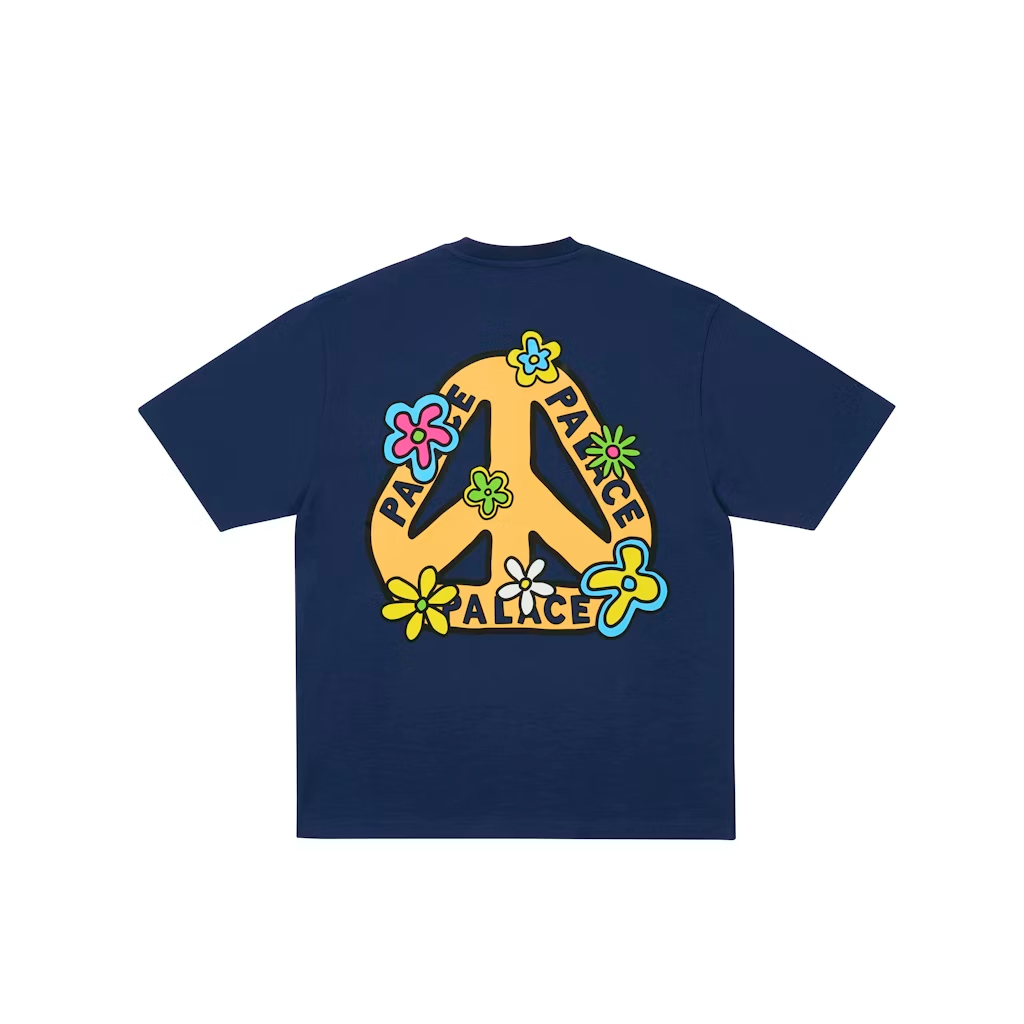 Футболка Palace SS26 ME MYSELF AND TRI T-SHIRT (белая)