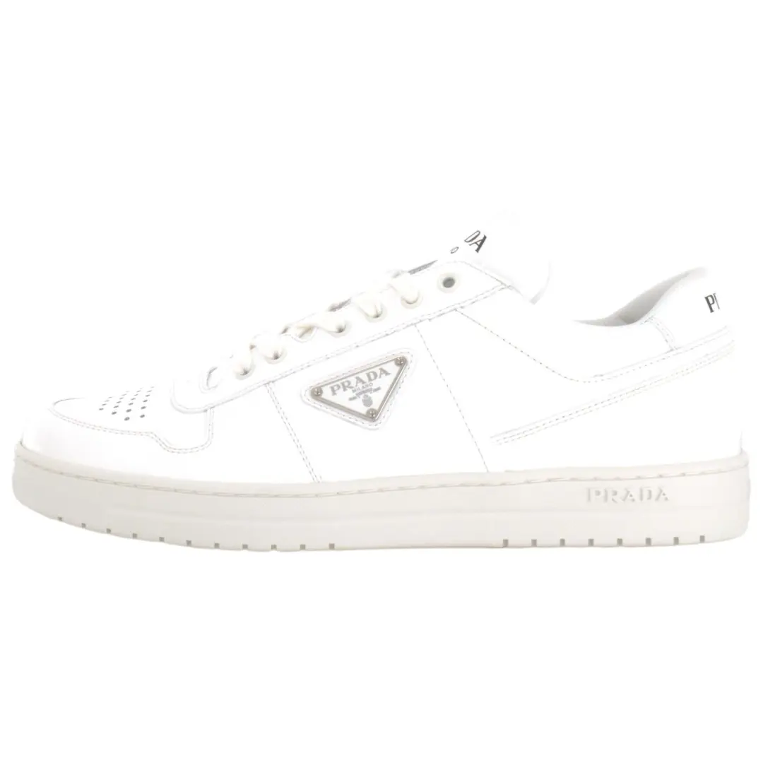 PRADA Downtown Leather Sneakers