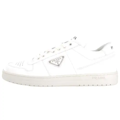 PRADA Downtown Leather Sneakers