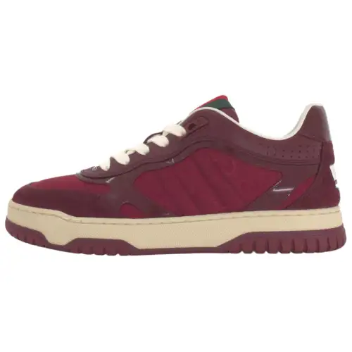 Gucci Wmns Re-Web Sneaker 'GG Canvas - Rosso Ancora' Women's