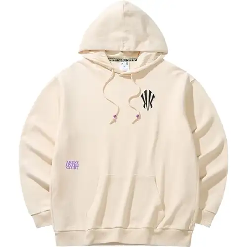 Anta Sweatshirt Unisex Moon White