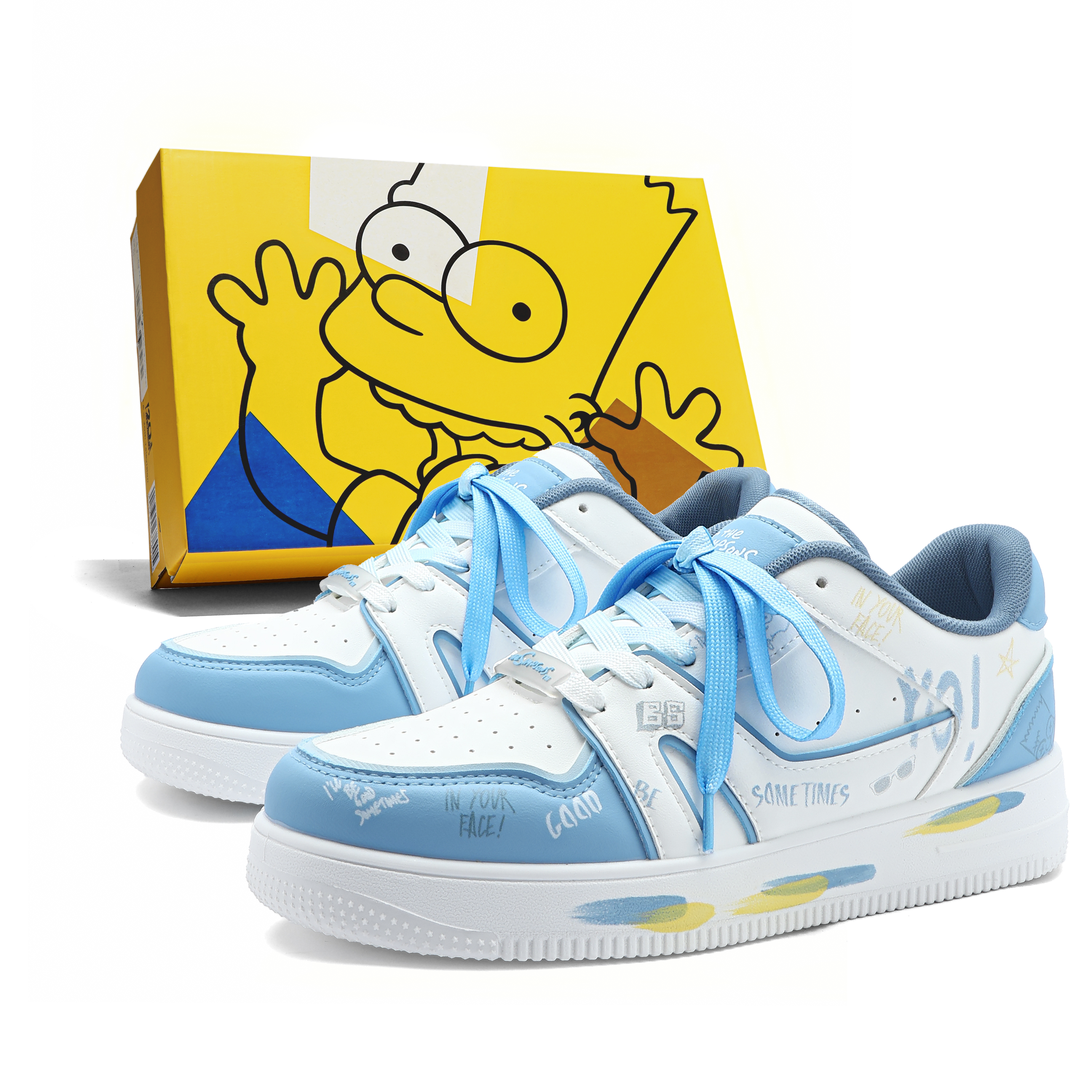 Кеды The Simpsons (бежевые)