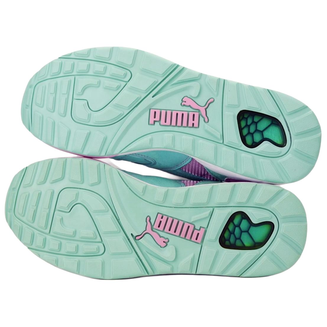 Begins x PUMA Trinomic XS 850 Support Running Shoes Unisex Purple Green White