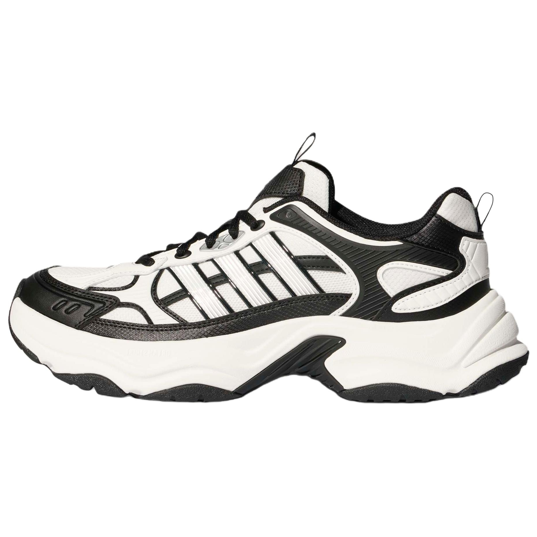 Кроссовки adidas XLG FIN PULSE (черно-белые)