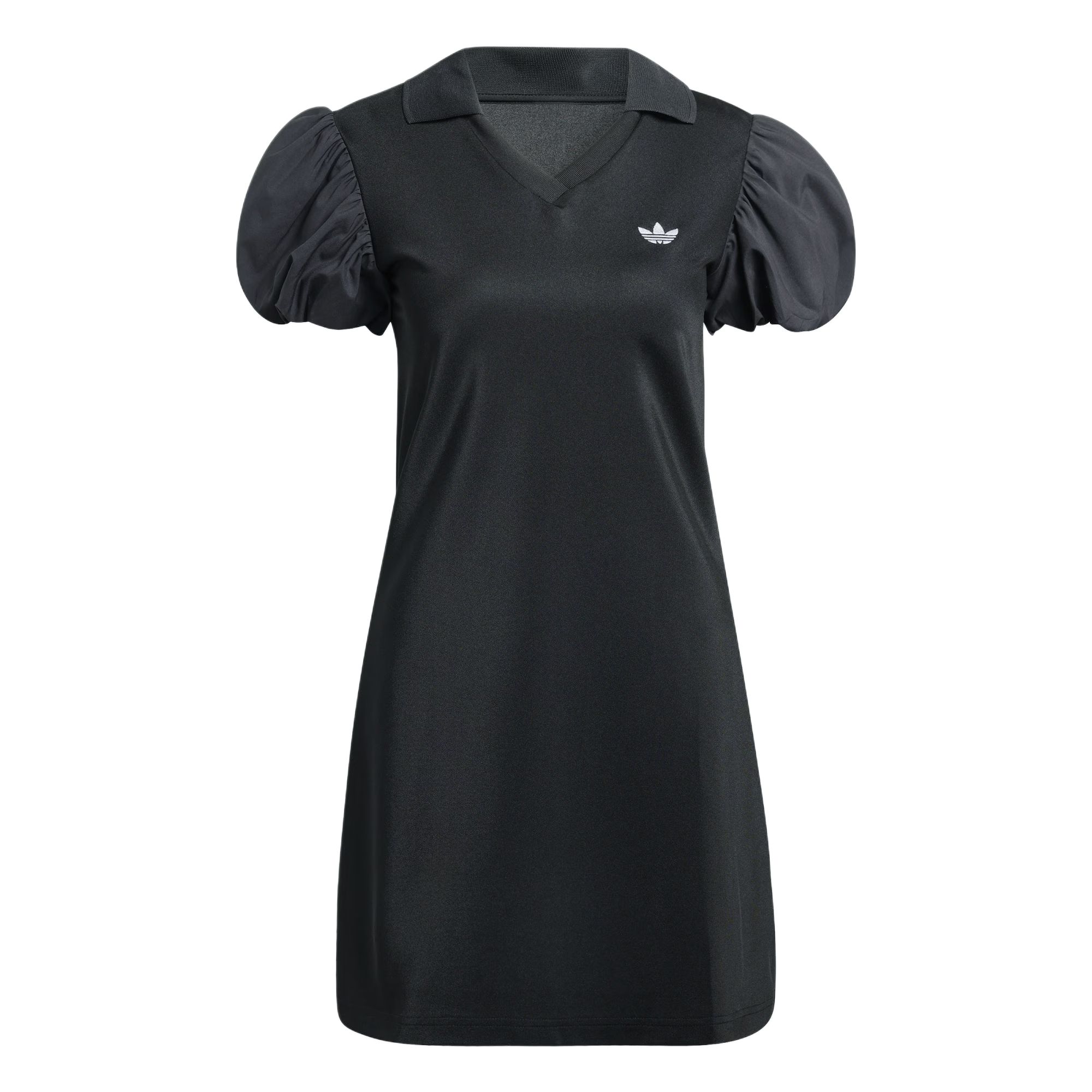 Женское платье adidas DRESS WITH BALLOON SLEEVES (черное)