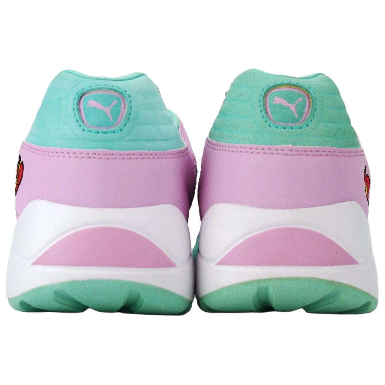 Begins x PUMA Trinomic XS 850 Support Running Shoes Unisex Purple Green White