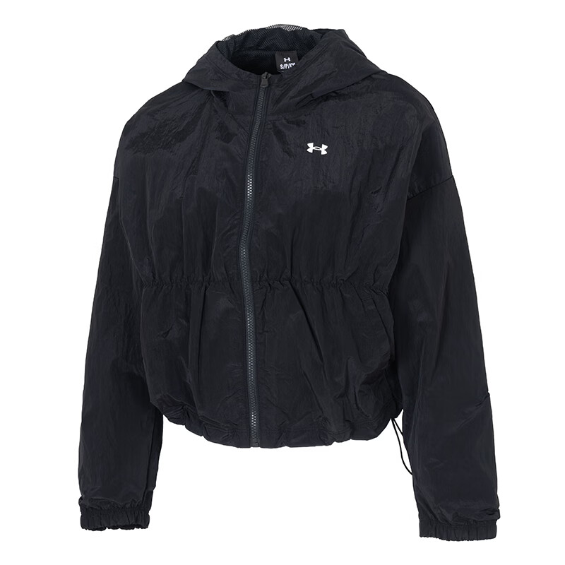 Женская куртка Under Armour Woven Jacket (черная)