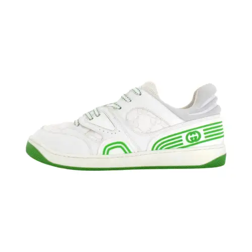 Gucci Basket Low 'White Demetra Green'