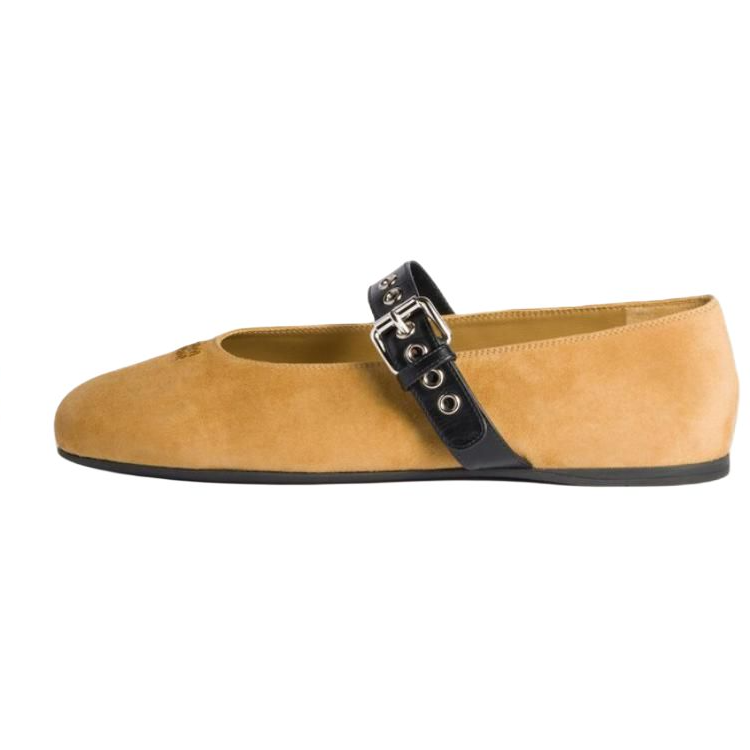 Женские туфли MIU MIU (коричневые)