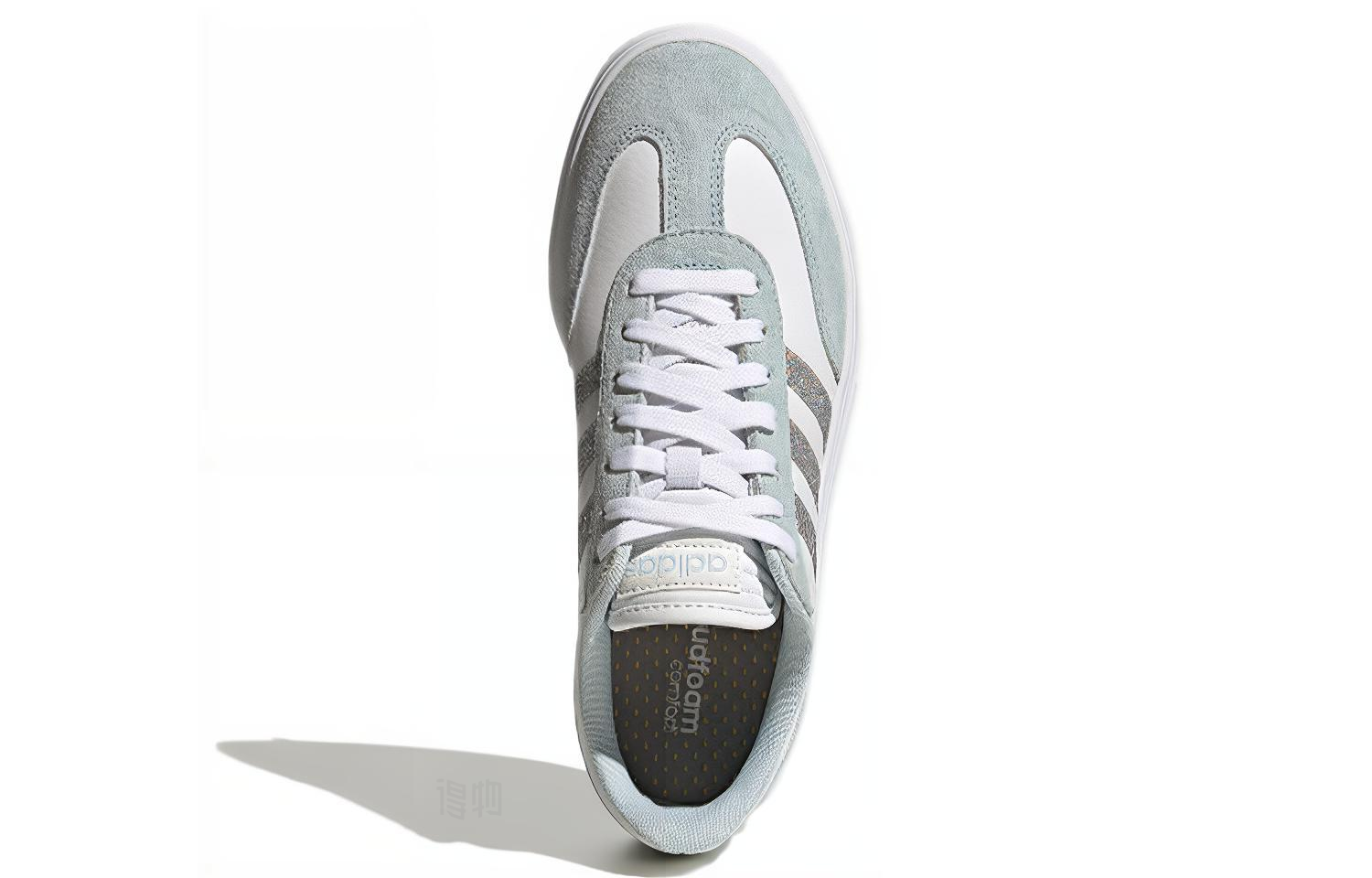 Женские кеды adidas neo Gradas (белый / синий / серебристый) — фото 5