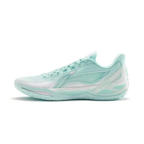 LiNing Li Ning Blade 6V2 Seasonal Theme Biluo Super Technology Lightweight Flexible Stable Support Package Anti-torsion Low-top All-Purpose Basketball Shoes Men's Blue and White