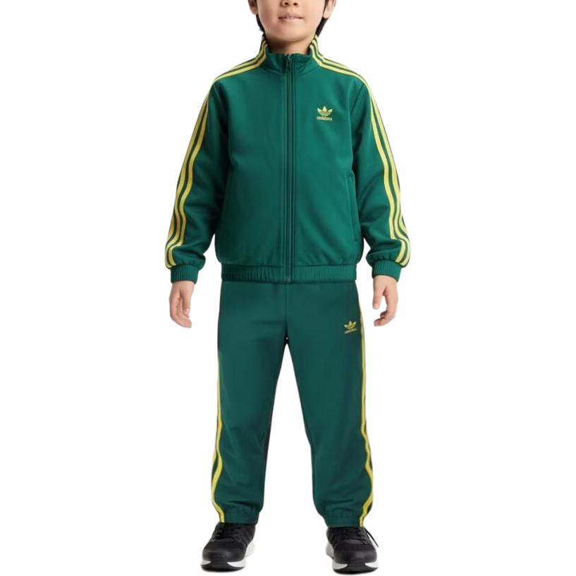 Мужской спортивный костюм adidas originals LK WV TT SET (черный)