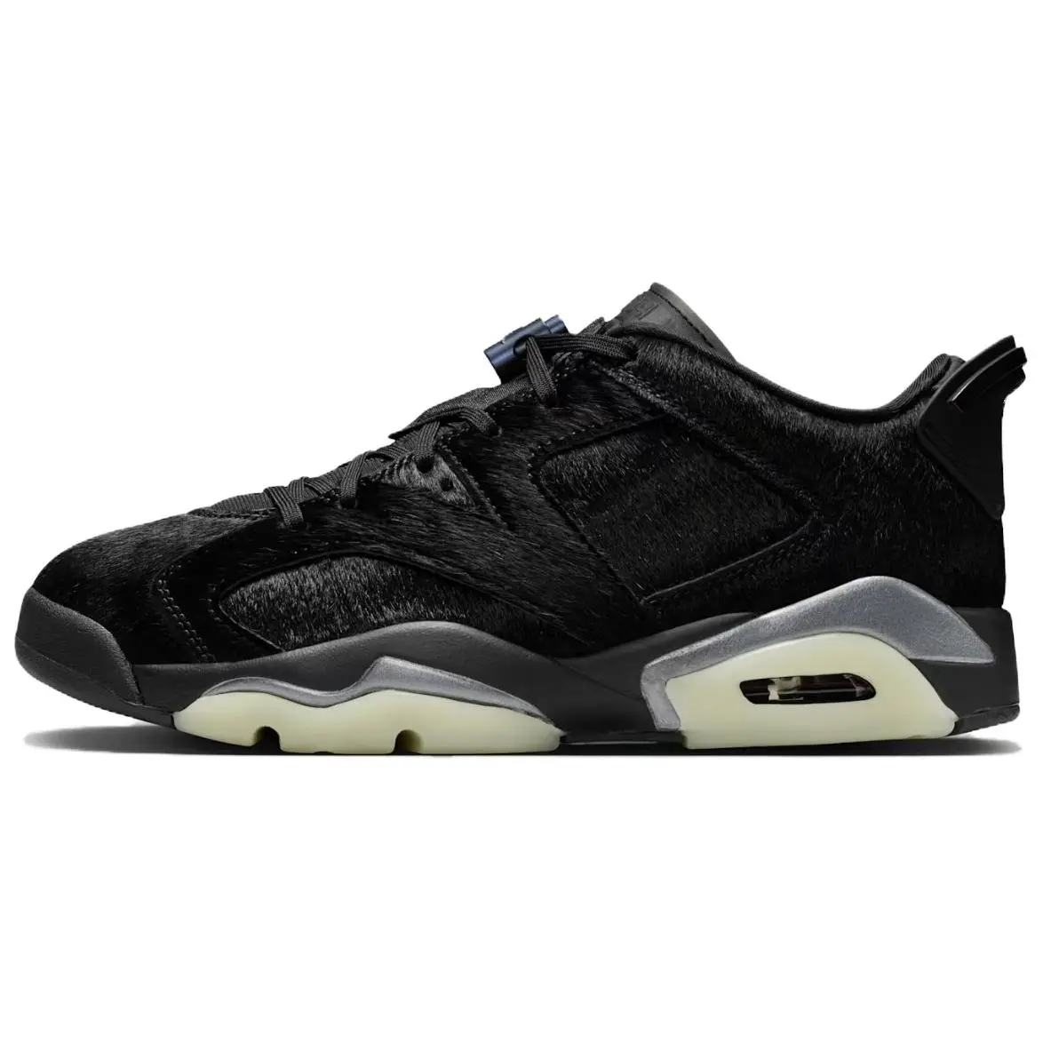 Jordan Air Jordan 6 Low top Vintage Basketball Shoes Women's Black