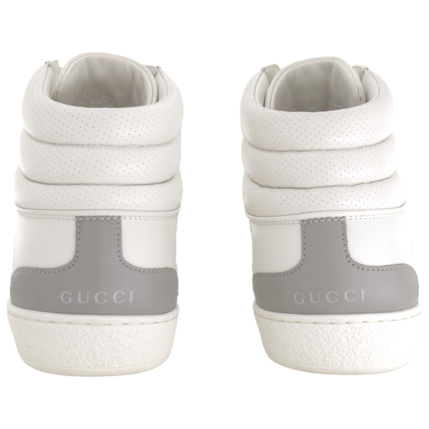 Мужские кеды Gucci ACE (белые) — фото 4