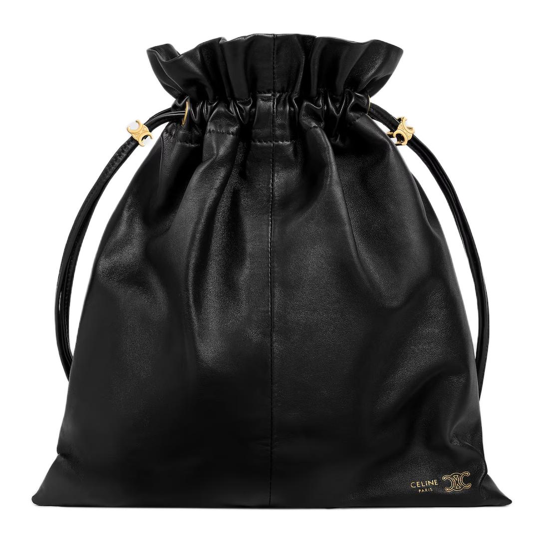 Женская сумка CELINE Crystal Pouch (черная)