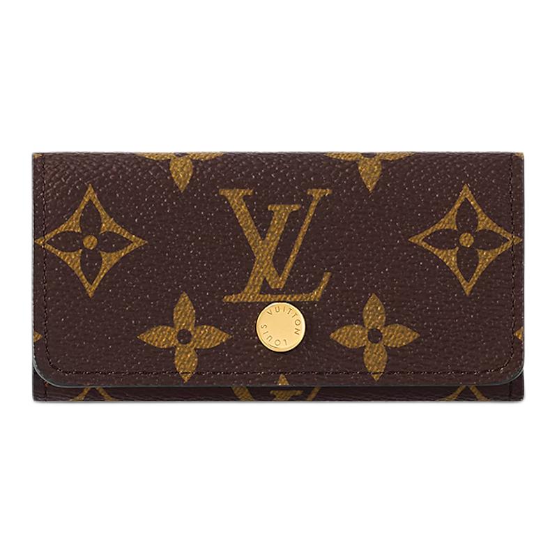 Женский кошелек Louis Vuitton LOUIS VUITTON 4 Key Holder Monogram (коричневый)