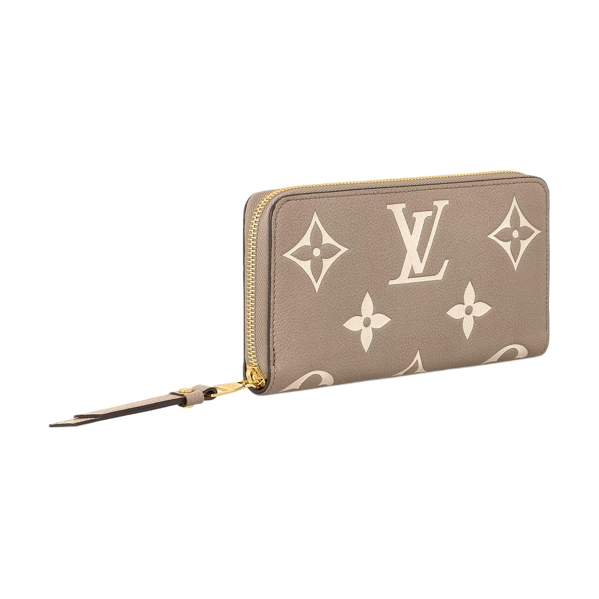 Женская сумка Louis Vuitton Zippy (бежевая) — фото 2