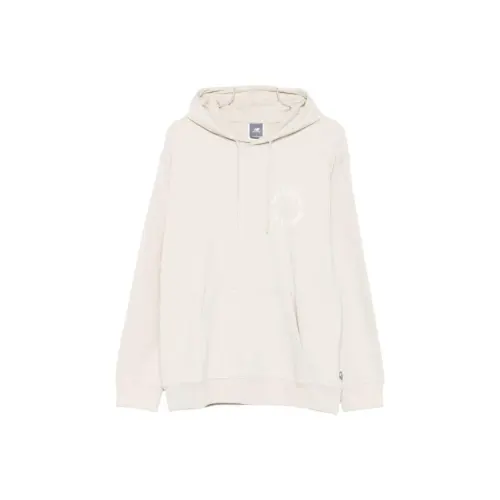 New Balance circular-logo print hoodie