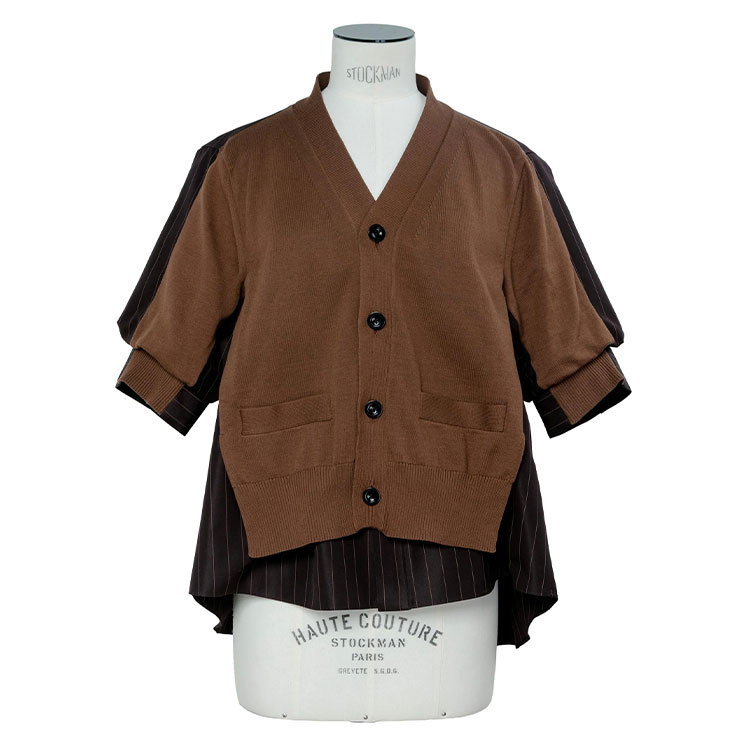 Женские худи Sacai Sacai SS26 V (разноцветный)