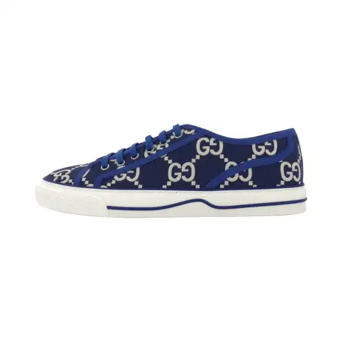 Gucci Tennis 1977 Low 'GG Monogram - Blue'