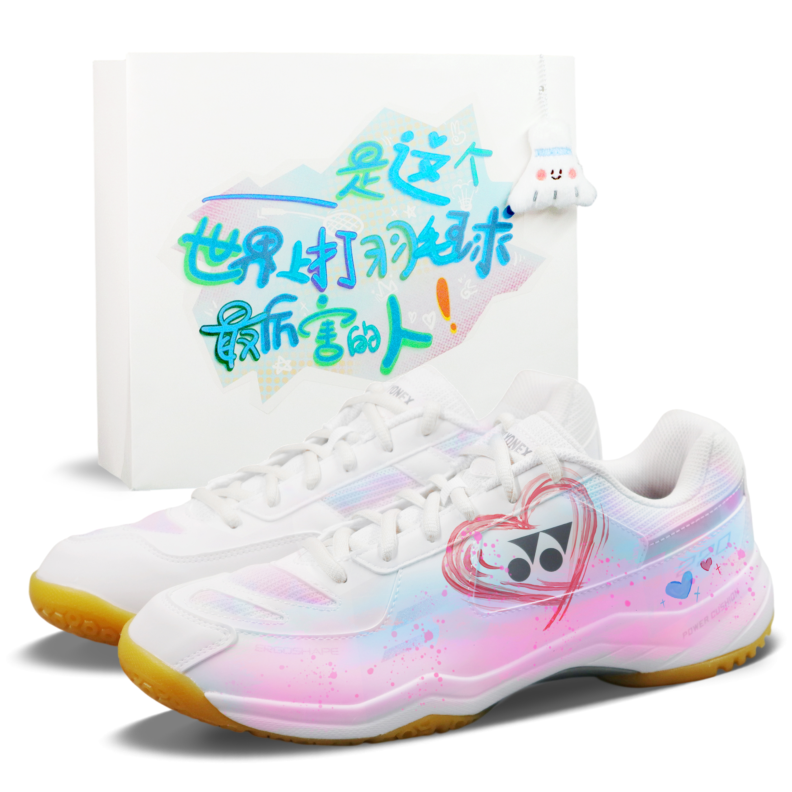 YONEX Power Cushion Cushioning Abrasion Resistant Breathable Coverage Cushioning Abrasion Resistant Breathable Coverage