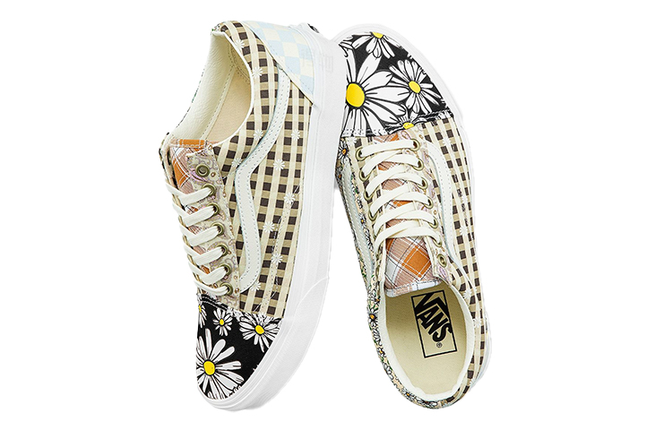 Кеды Vans Old Skool Meadow Patchwork (разноцветные) — фото 4