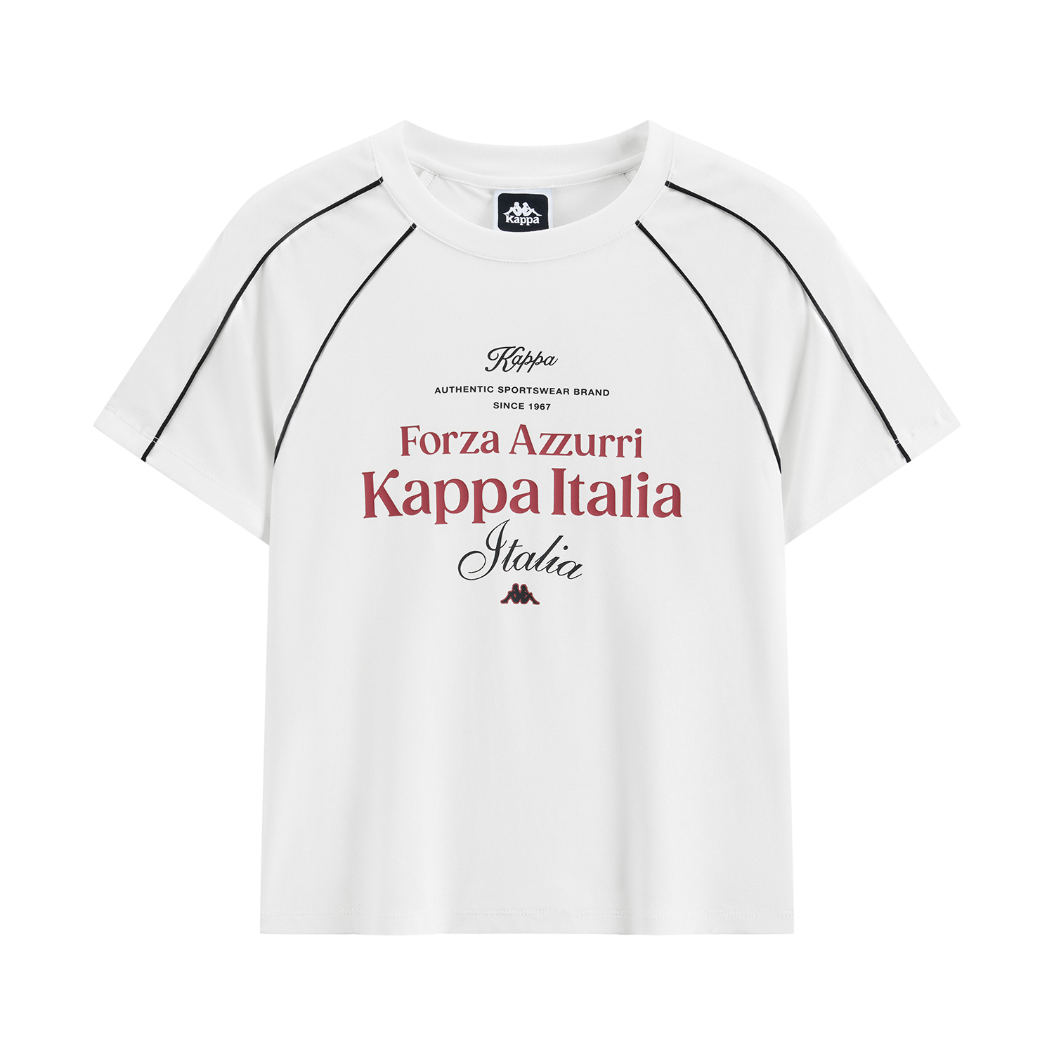 Женская футболка Kappa (белая)
