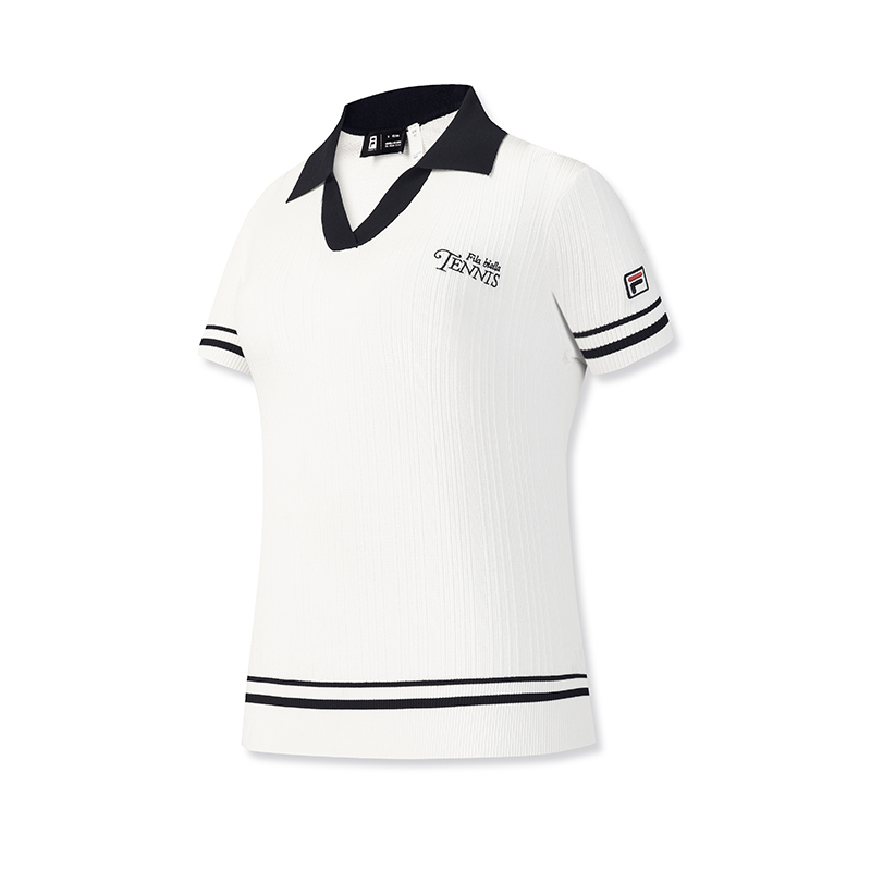 Женская футболка Fila Tennis (нефритовый белый)