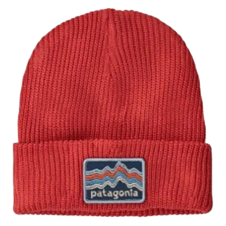 Patagonia Recycled Polyester Beanies Unisex Red