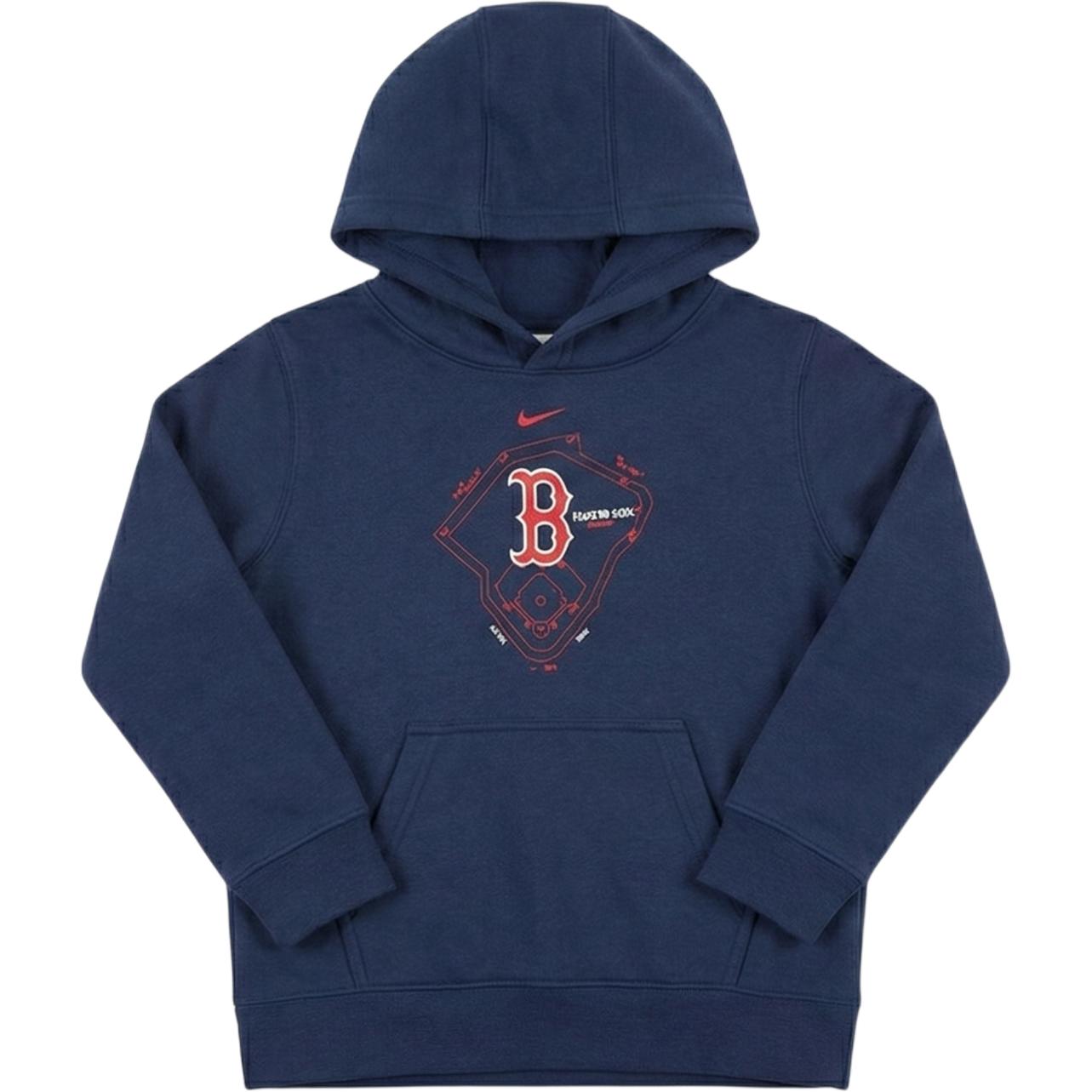 Детская толстовка Nike Red Sox (темно-синяя)