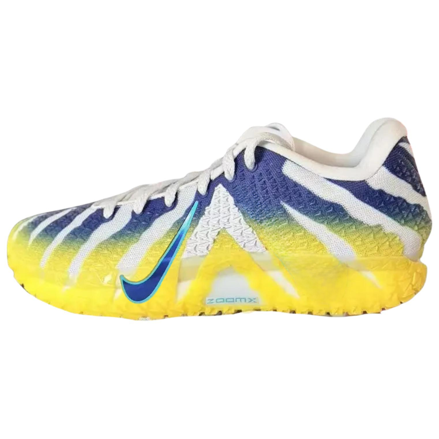 Nike Ja 3 EP “Murray State” Unisex White Blue Yellow HF2794-004 | eBay