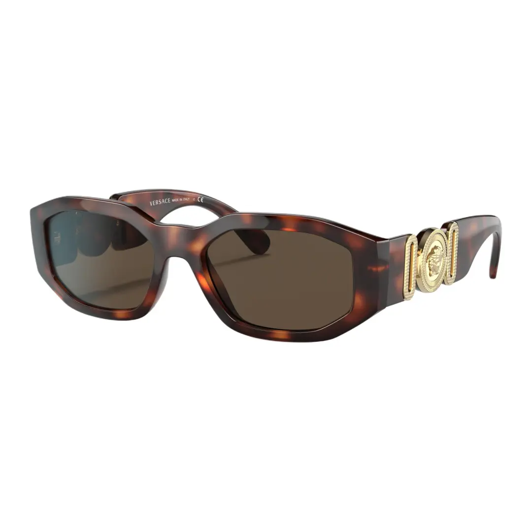 VERSACE Eyewear Rectangular Frame Sunglasses