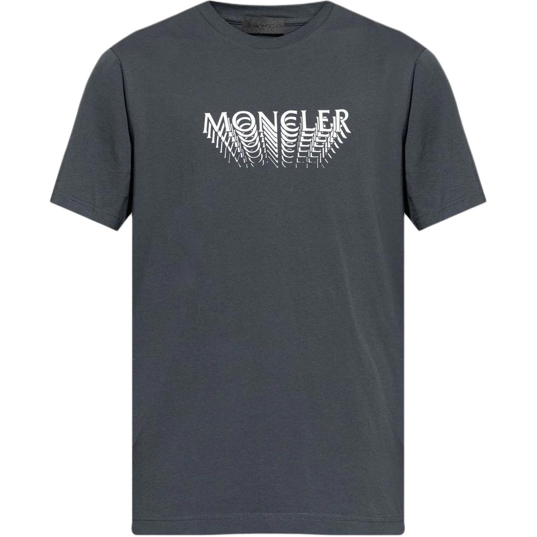 Мужская футболка Moncler L10918C0002289AYW944 (белая)