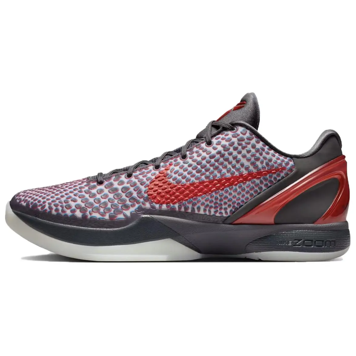 Nike Zoom Kobe 6 Rebound Grip Low top Basketball Shoes Men's Red Blue