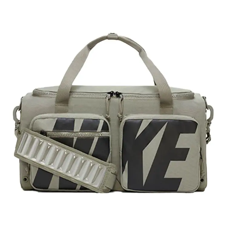 Nike Fabric Camping Bag Handbag Gym Bag Regular Unisex Light Army Green