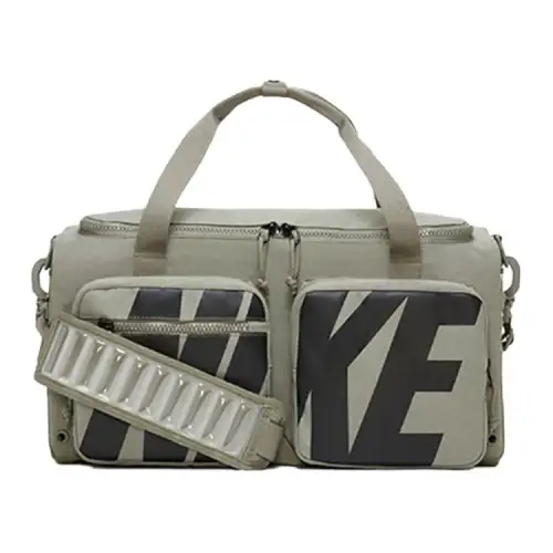 Nike Fabric Camping Bag Handbag Gym Bag Regular Unisex Light Army Green