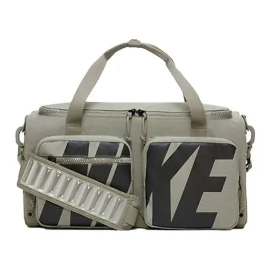 Nike Fabric Camping Bag Handbag Gym Bag Regular Unisex Light Army Green