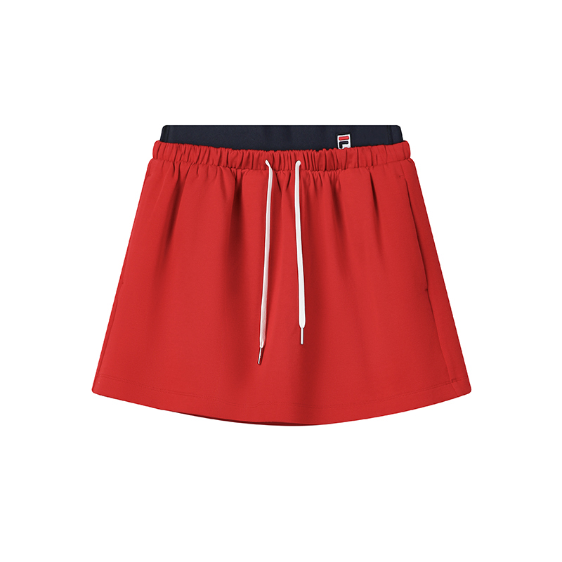 Женская юбка Fila HERITAGE (красная)