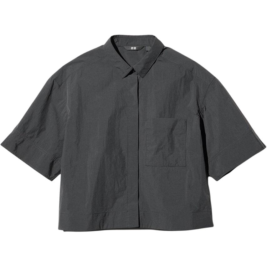 Женская куртка UNIQLO SS26 (черная)