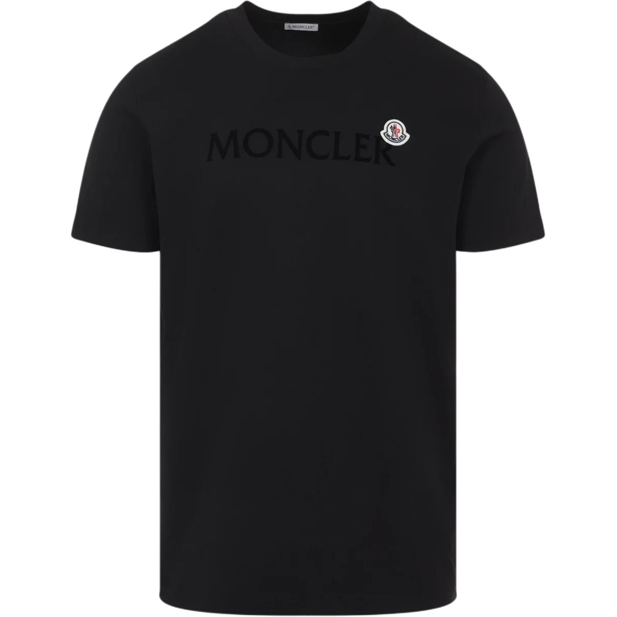 Мужская футболка Moncler SS26 T-shirt (черная)