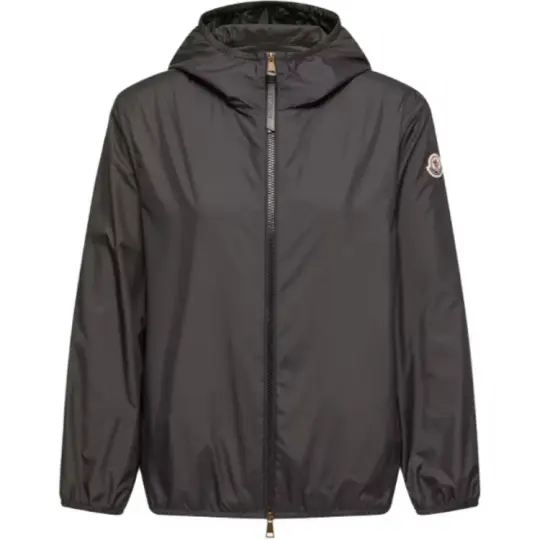 Moncler SS26 Fegeos Easy Summer Series однотонная ветрозащитная куртка на молнии с длинными рукавами, повседневная уличная походная женская куртка