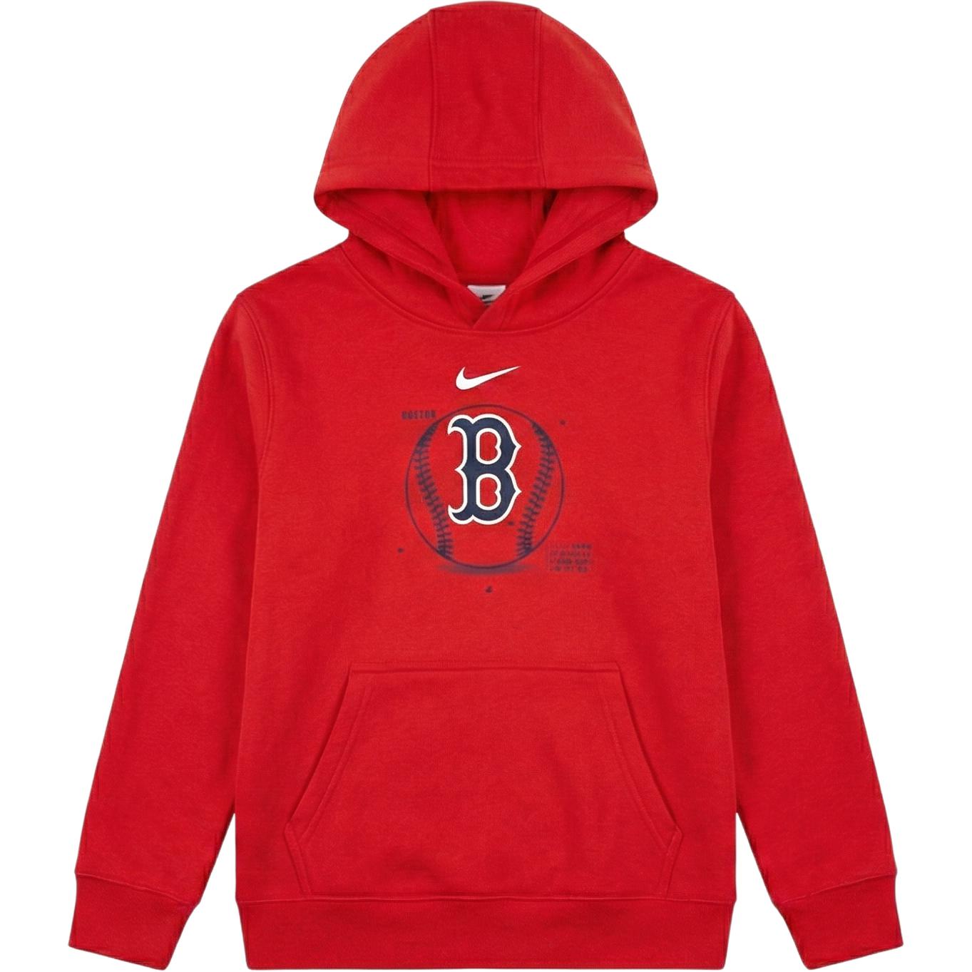 Женское худи Nike × MLB (серое)