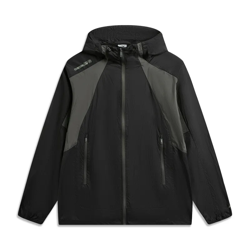 Li Ning Outdoor CF Tracing Sun Protection Clothing Coat Unisex Black
