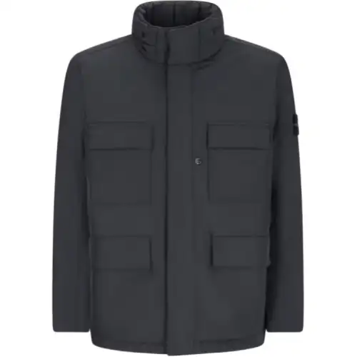 STONE ISLAND Jackets & Coats Men's Black