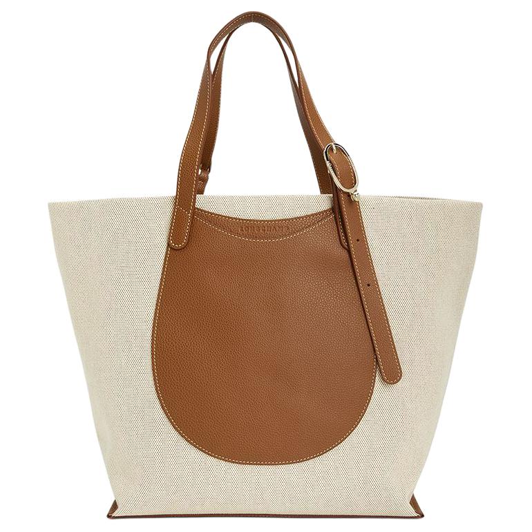 Женская сумка Longchamp Le Foulonné (коричневая)